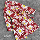 Long Sleeves Comfortable Flannel Bathrobe Coral Fleece