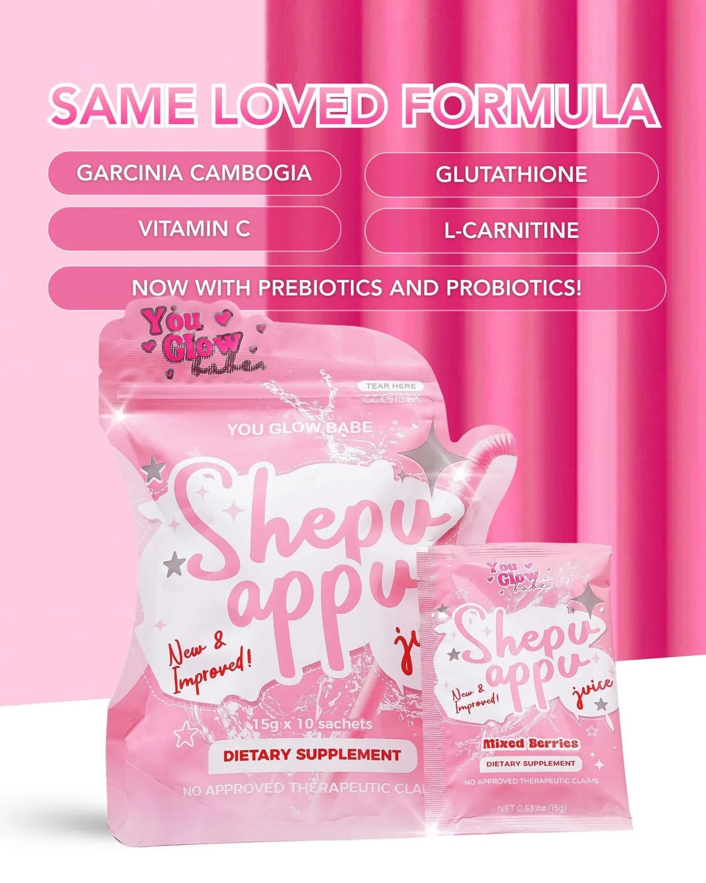 You Glow Babe Shepu Appu Juice Drink - 150g