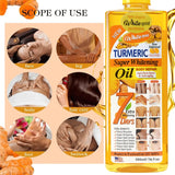 White Gold Turmeric Super Brightening Body Repair Oil - 500ml
