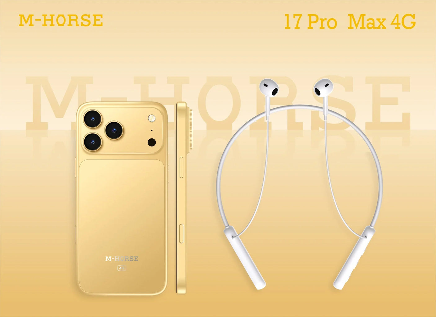 M-HORSE 17 Pro 17 Max 4G 4G 6 جيجابايت رام + 64 جيجابايت روم