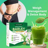 Fitgum Organic Barley Super Green Powder - 3g × 15 Packs