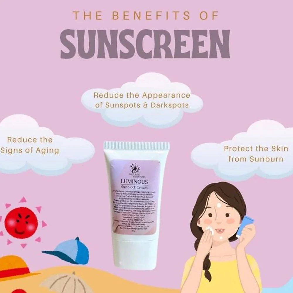 Ms. Tsung Essentials Luminous Sunblock SPF 30 - 30g