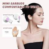 Love Heart Design Wireless Earbuds - 01