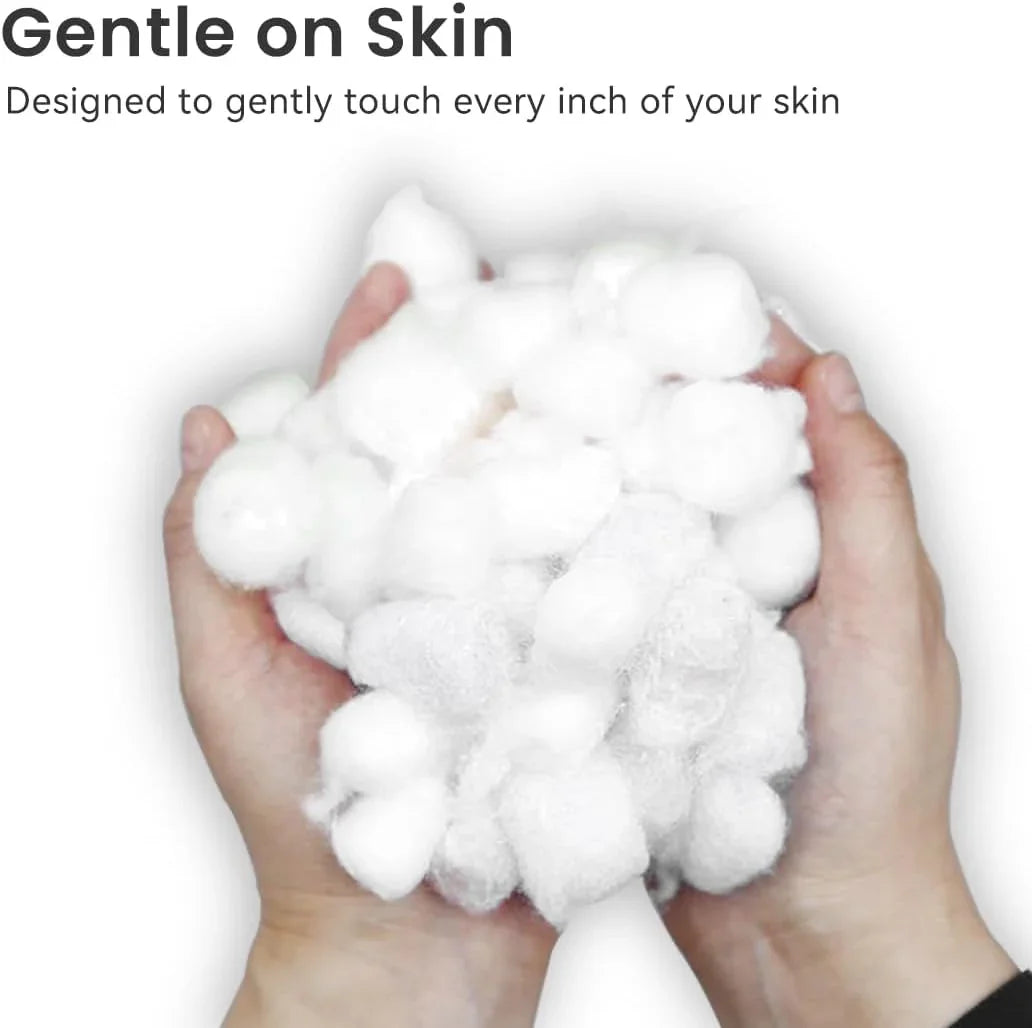 Moming Bud Soft & Clean Cotton Balls - 50 Pcs