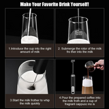 Multifunctional Portable Electric Milk Frother