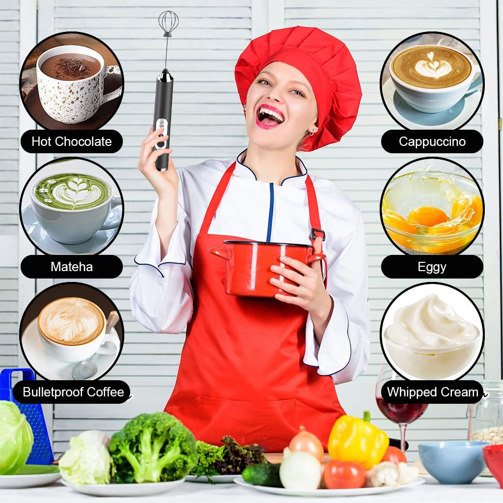 Multifunctional Portable Electric Milk Frother