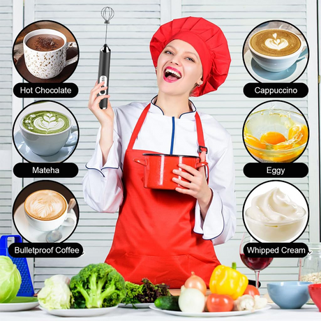 Multifunctional Portable Electric Milk Frother