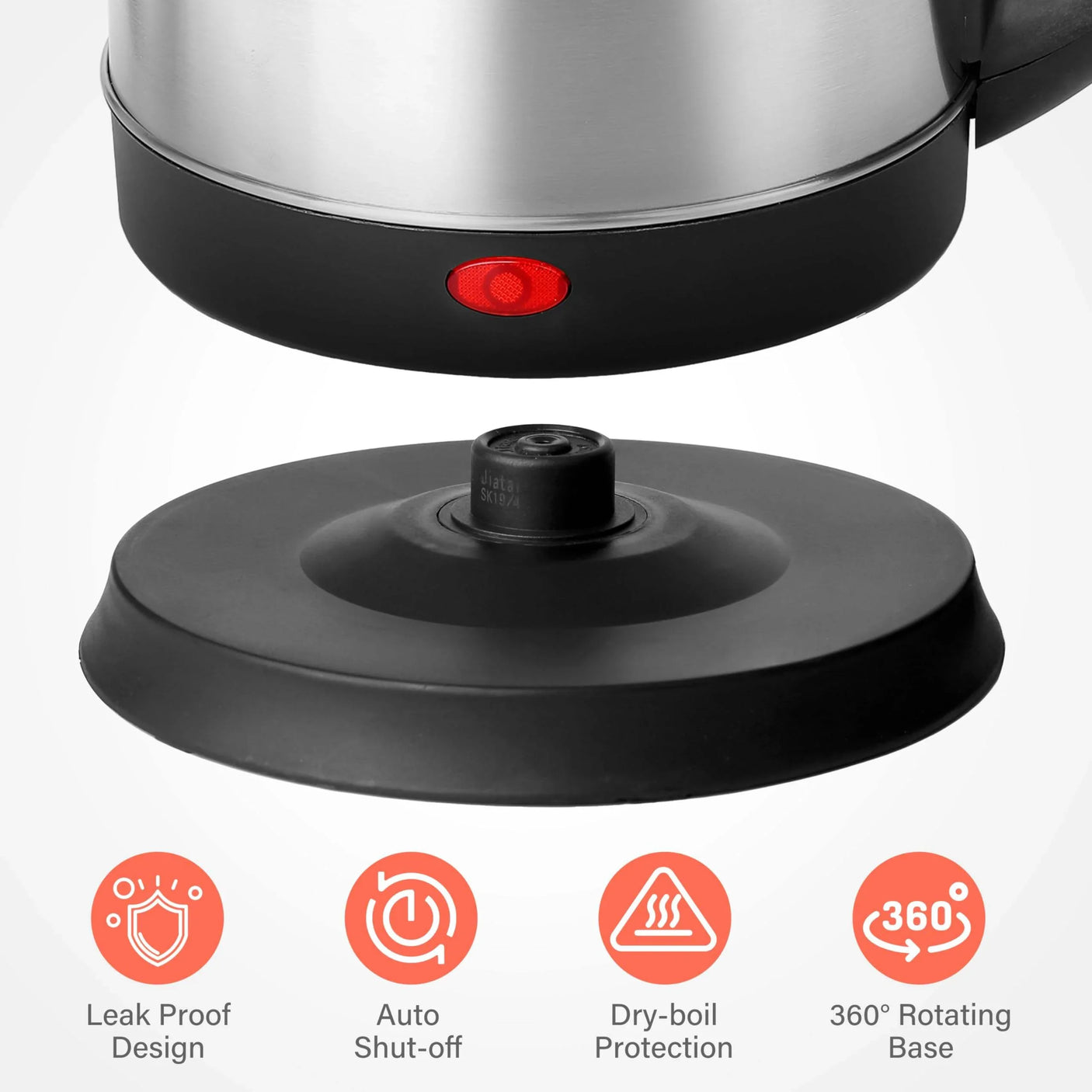 Oscar Stainless Steel Electric Kettle OCR-53 - 2 Litres