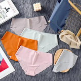 Aosi Rose Women's Ice Silk Briefs 3 Pcs P-9008