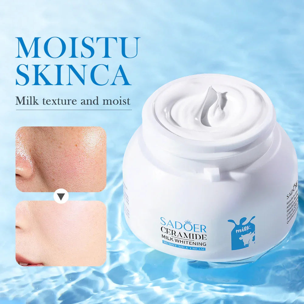 Sadoer Ceramide Milk Brightening Burst Milk Cream - 120g
