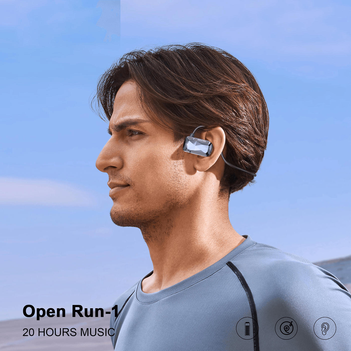 سماعة هاينو تيكو اير مفتوحة Run-1
