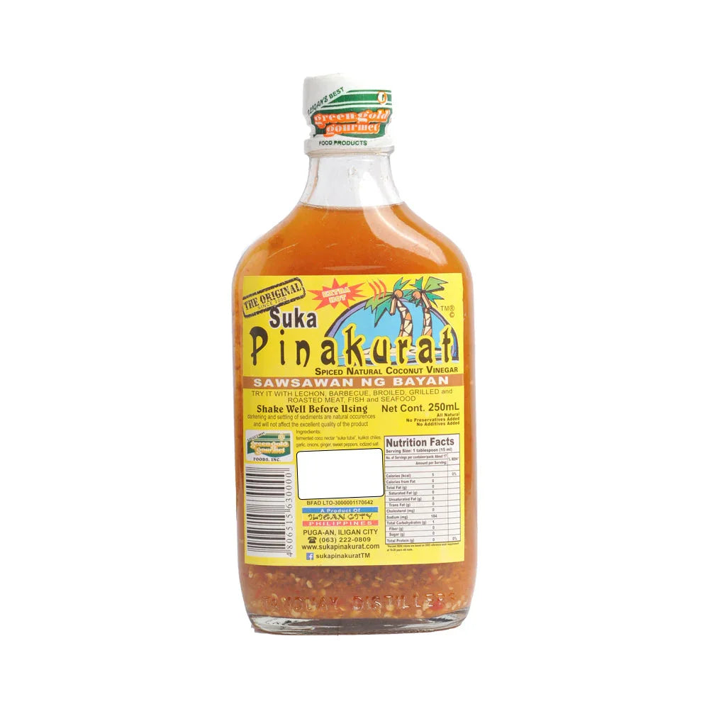Green Gold Gourmet Suka Pinakurat Vinegar - 250ml
