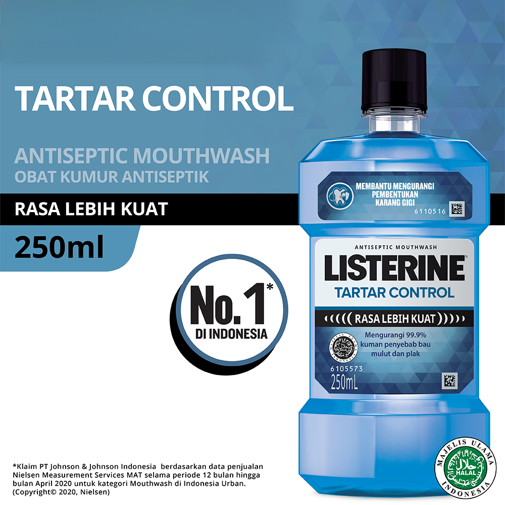 Listerine Tartar Control Mouthwash - 250ml