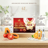 Deli Skin Nano White Gluta Intensive Brightening Soap - 90g