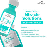 Luxe Organix Miracle Solution Acne Derm+ Serum - 30ml