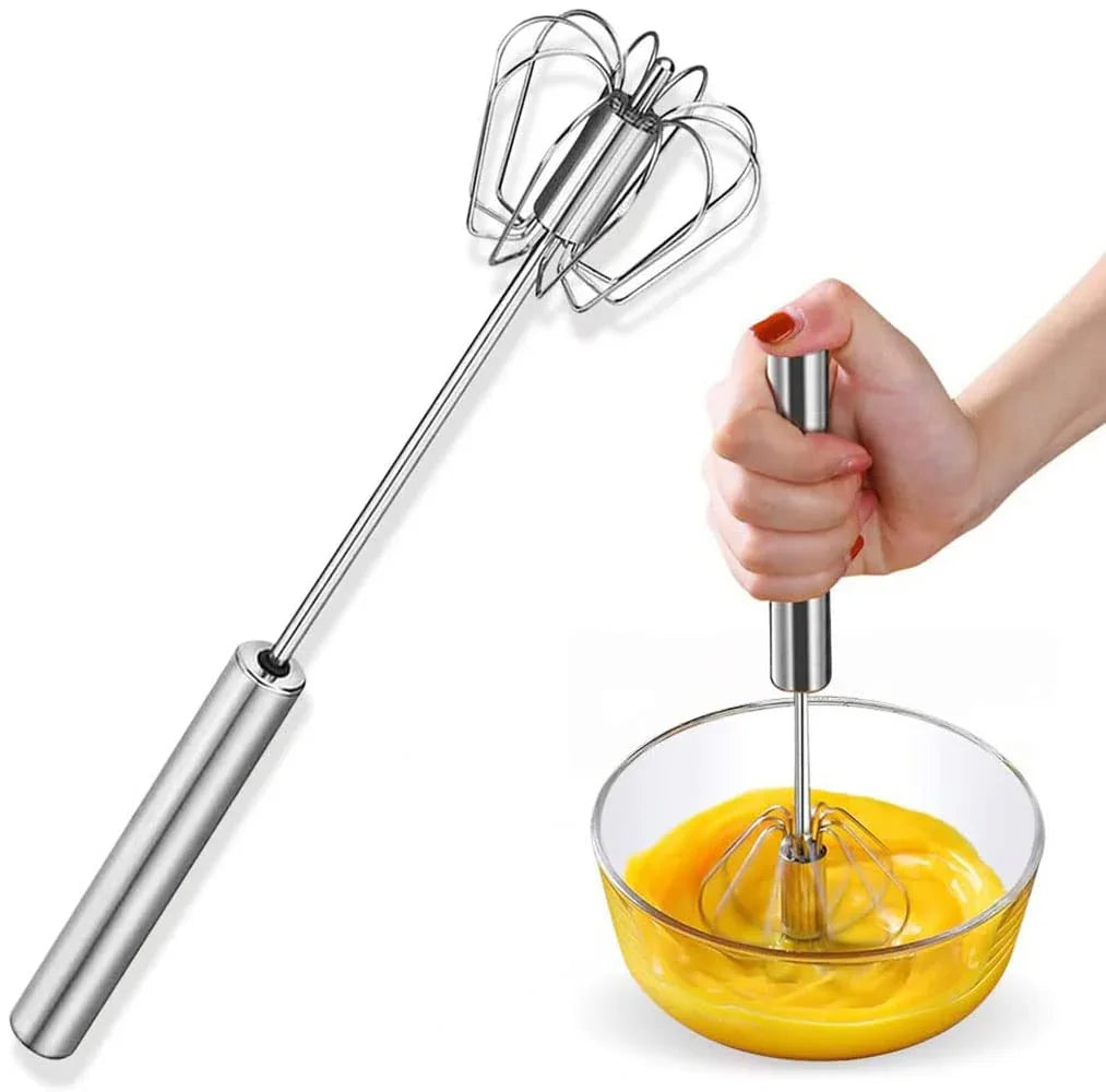 Stainless Steel Manual Egg Beater