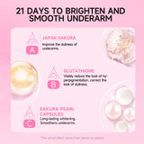 Lunoon Sakura Gluta Brightening Underarm Cream - 30g