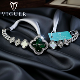 ساعة يد نسائية فاخرة من VIGUER بتصميم فريد - V1873L