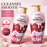 Sadoer White Lotus Scented Shower Gel- 1000ml