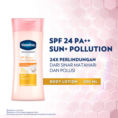 Vaseline Sun + Pollution Protection Lotion SPF 24 - 200ml