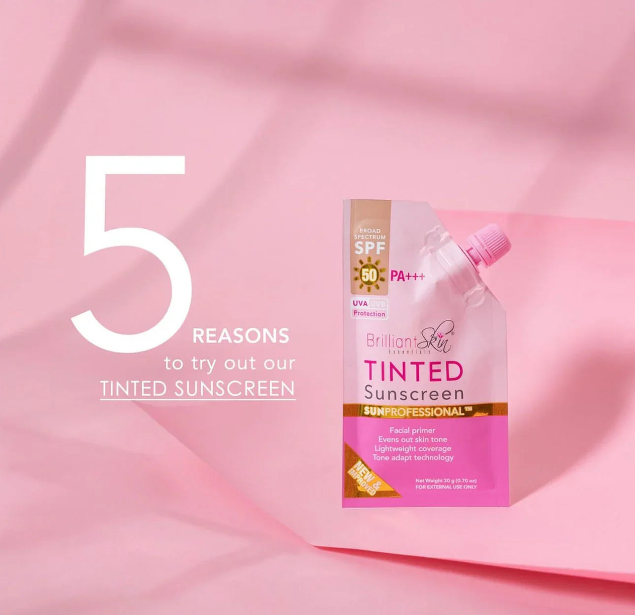 Brilliant Skin Tinted Sunscreen SPF50 PA++++ - 20g – Pinoy Hyper