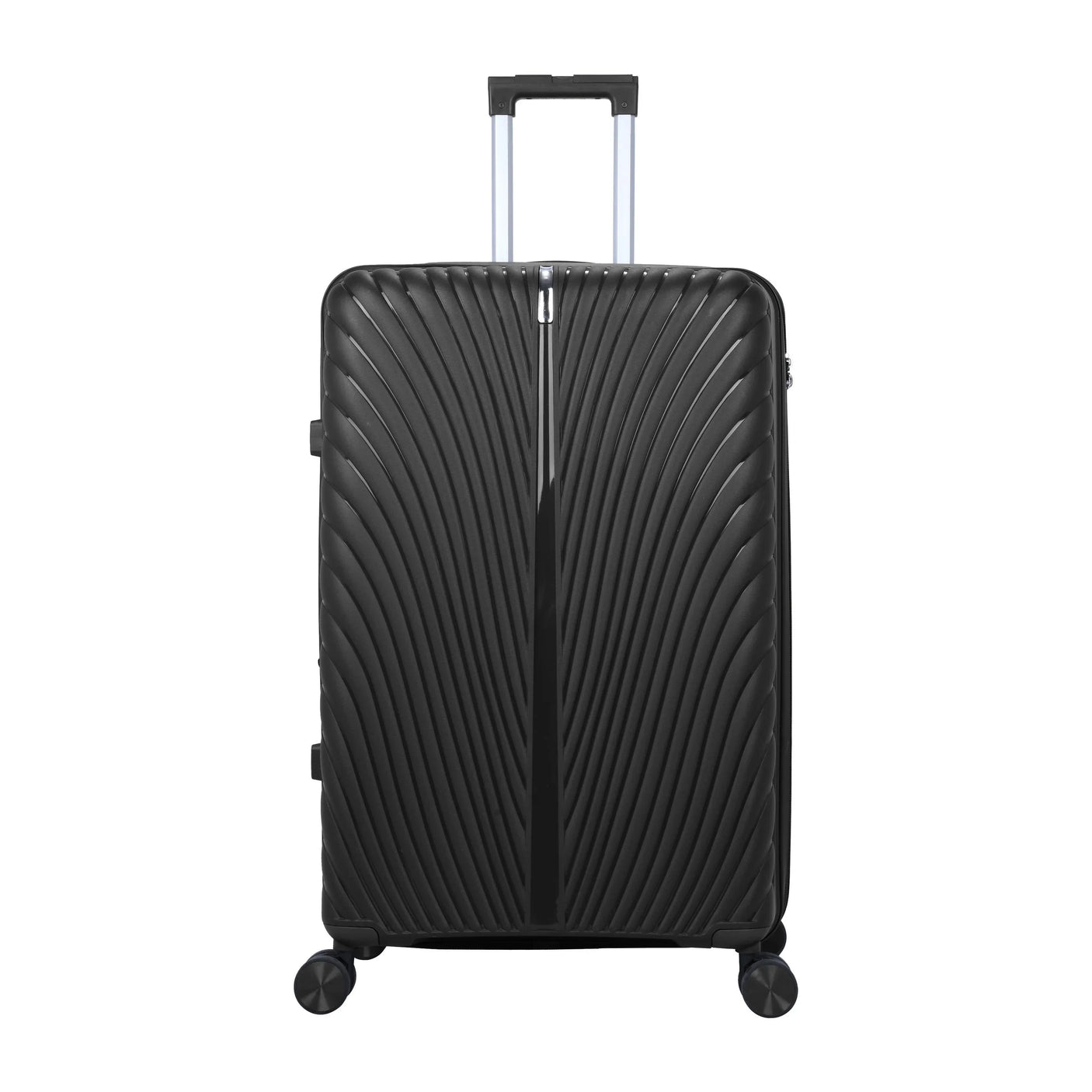 American Flyer Luggage Bag 24 Inch Check-in Luggage Trolly - Black