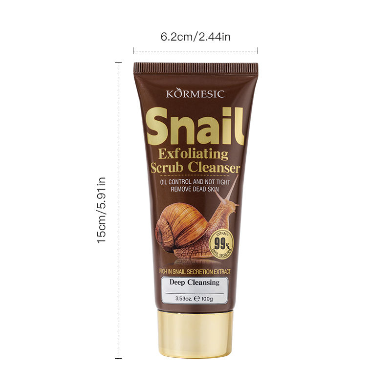 Kormesic Snail Exfoliating Scrub Cleanser - 100g