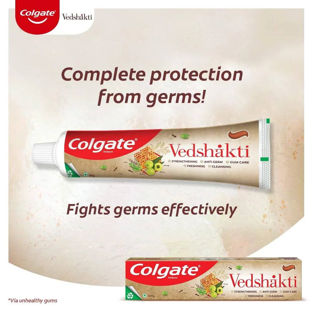 Colgate Vedshakti Ayurvedic Toothpaste - 200g