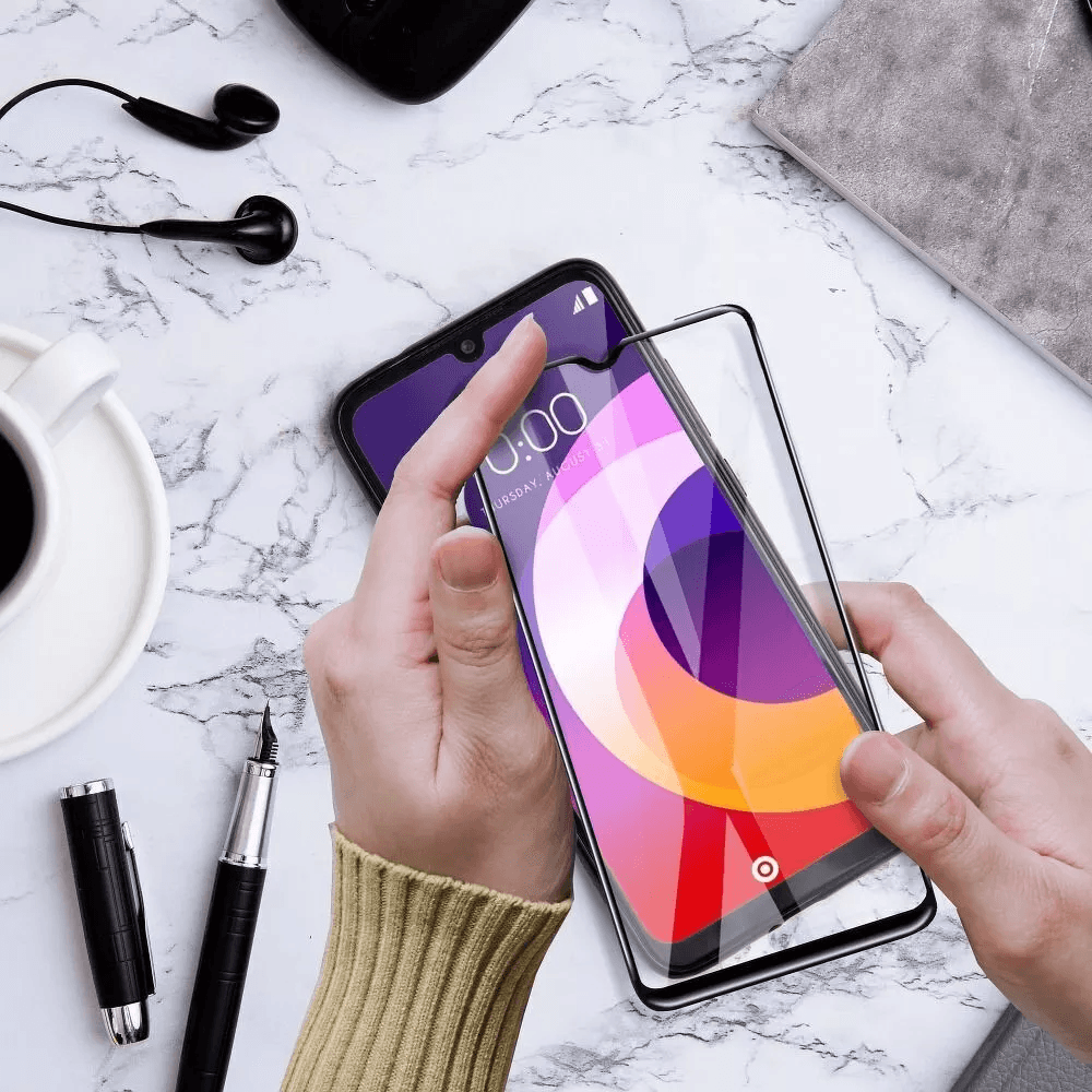 زجاج حماية أصلي لهاتف Samsung A12 HD