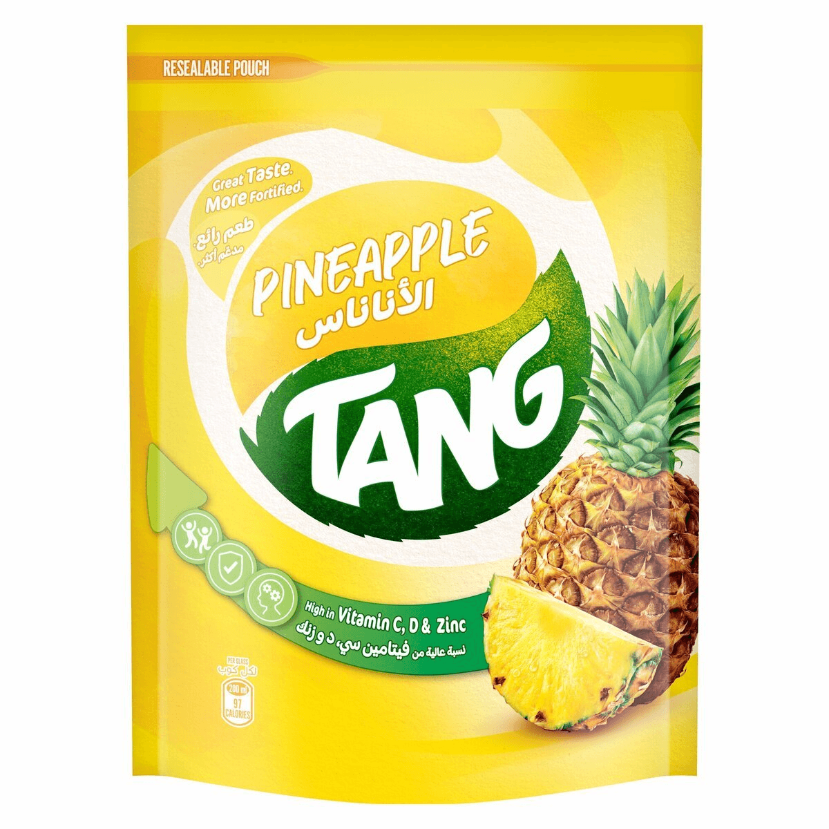 Tang Pineapple Instant Powdered Drink - 375g