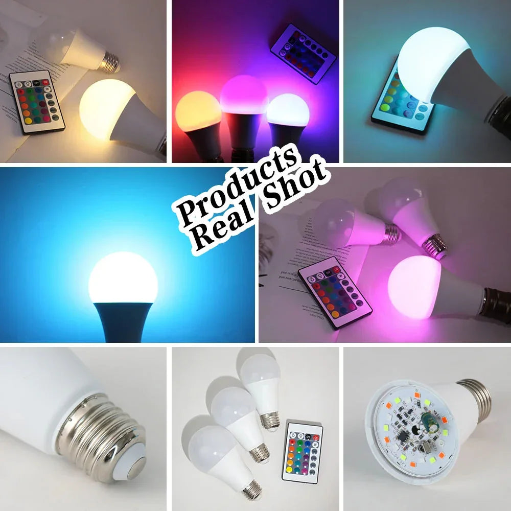 Smart Control RGBW LED Bulb With Remote