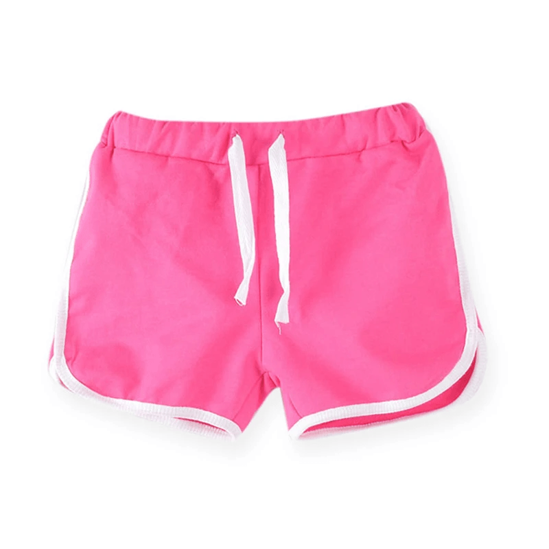 Kids 3-13Yrs Unisex Sweat Shorts 3 Pcs Assorted - 8659#