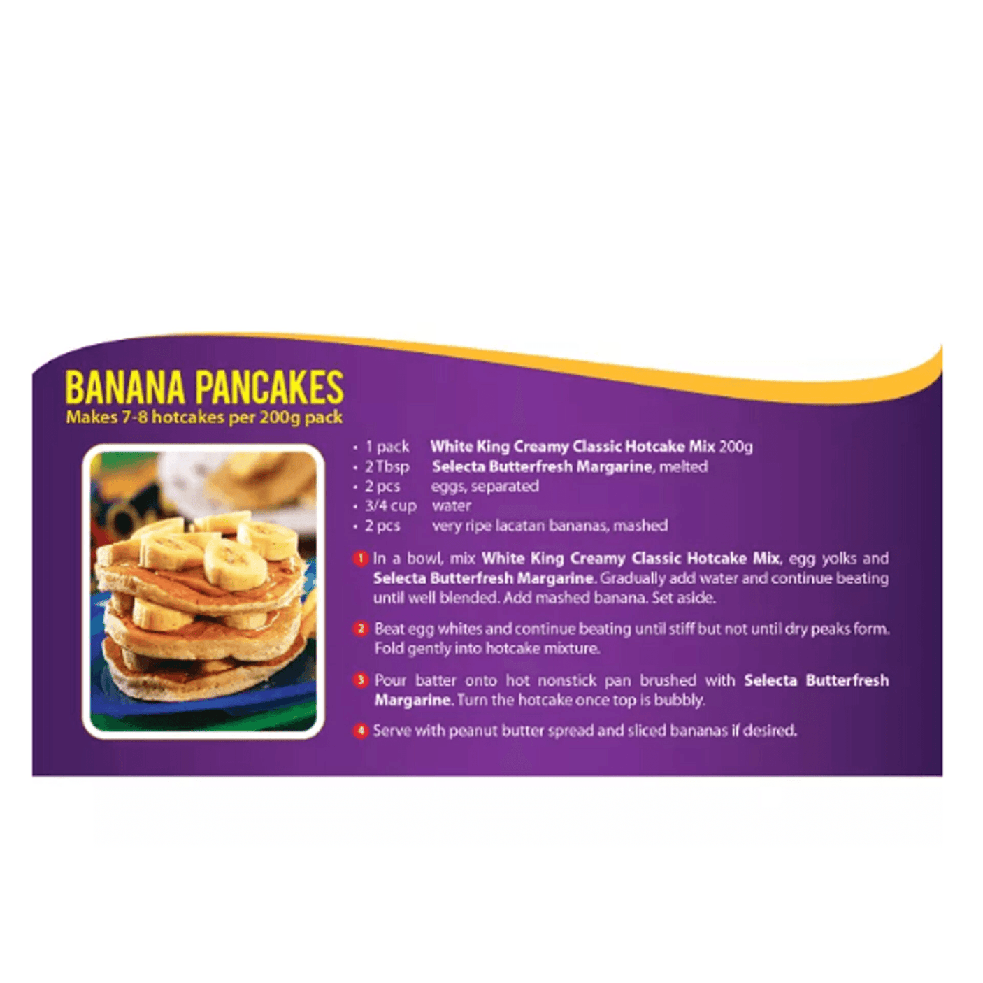 White King Creamy Classic Hotcake Mix - 400g