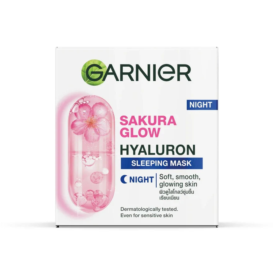 Garnier Sakura White Pinkish Glow Sleeping Mask - Night 50ml