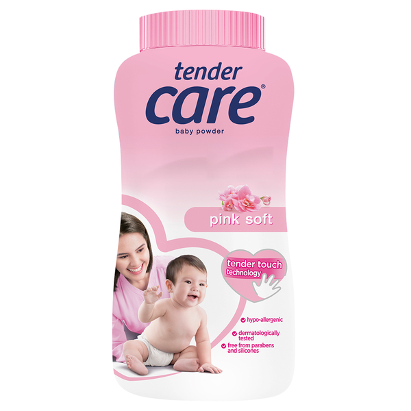 Tender Care Pink Soft Baby Powder - 100g