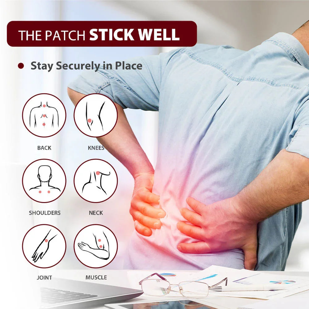 Sumifun Chinese Red Tiger Pain Relief Patch - 8Pcs
