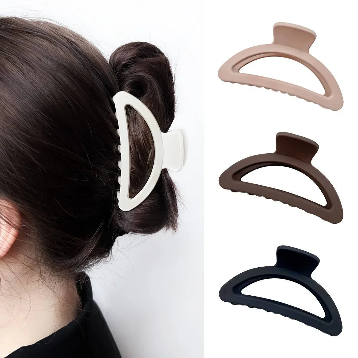 Unique Design Hair Claw Clips - 12 Pcs (KT-87B)