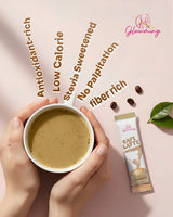 Glowming Cafe Latte Coffee Powder Drink Mix - 10 Sachets x 20g