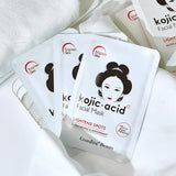 Guanjing Beauty Brighten Skin Kojic Acid Facial Mask - 25ml × 5Pcs
