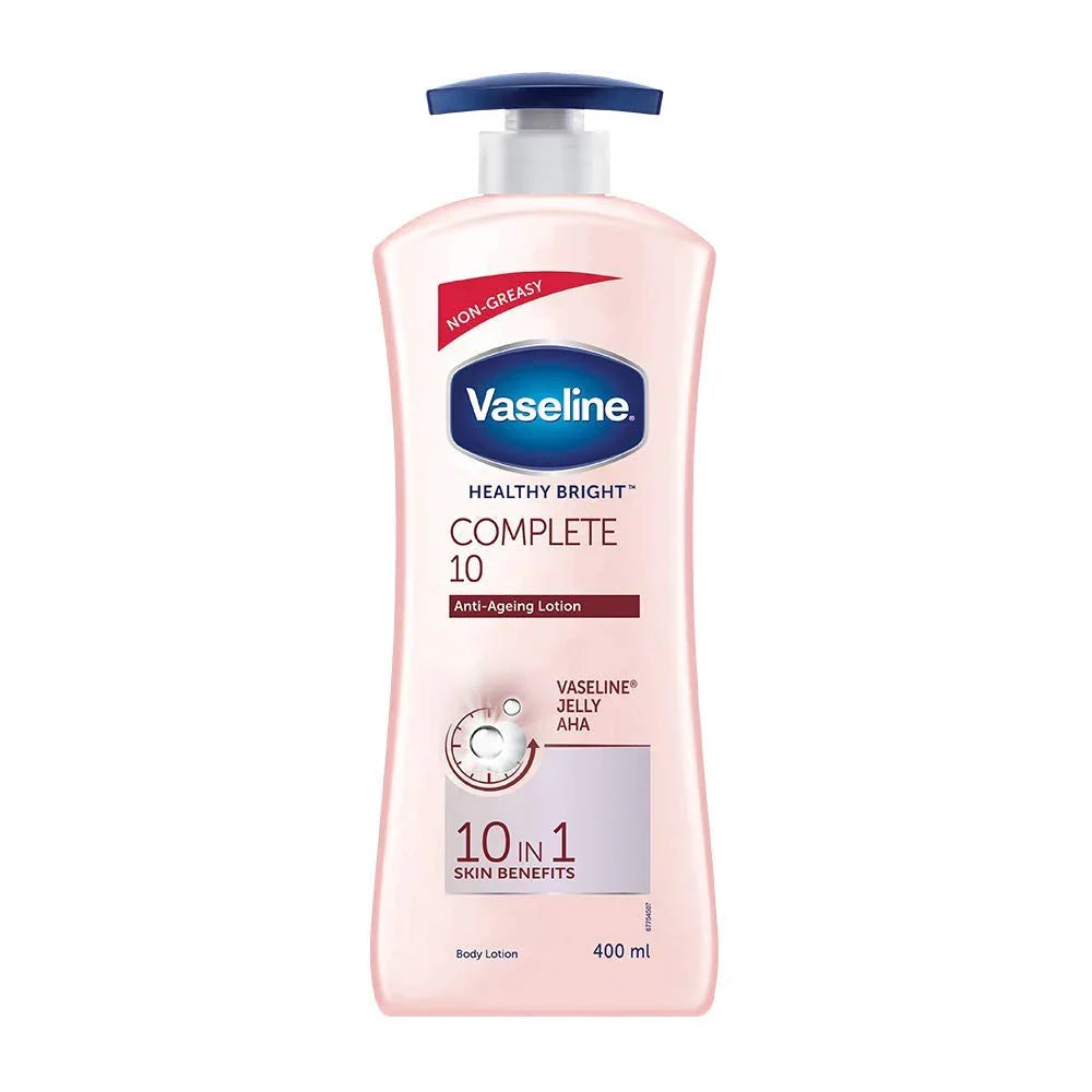 Vaseline Complete 10 Vaseline Jelly AHA Body Lotion - 400ml