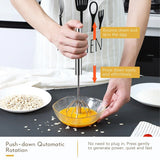 Stainless Steel Manual Egg Beater