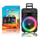 QL 2000W Stereo Wireless Portable Speaker 12" With Mic QL-1205
