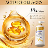 Sadoer Collagen Anti-Dandruff Fluffy Shampoo - 500ml