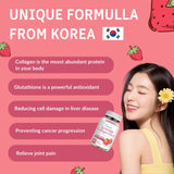 Nature Glow Glutathione Collagen Glow Strawberry - 30 Gummies