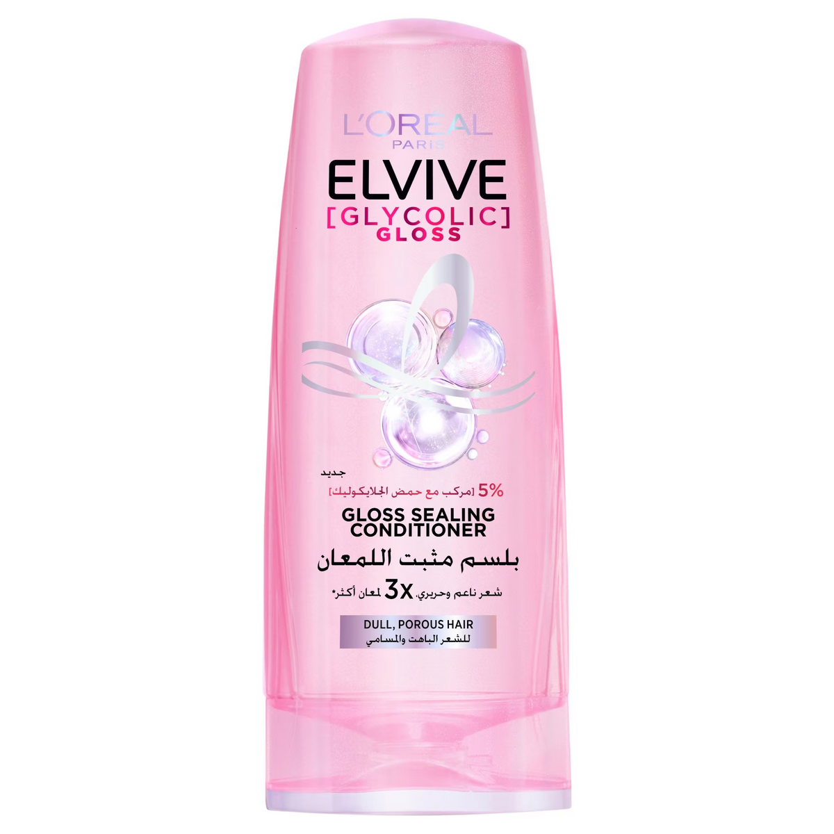 L'Oreal Elvive Glycolic Gloss Shampoo + Conditioner - 400ml + 360ml