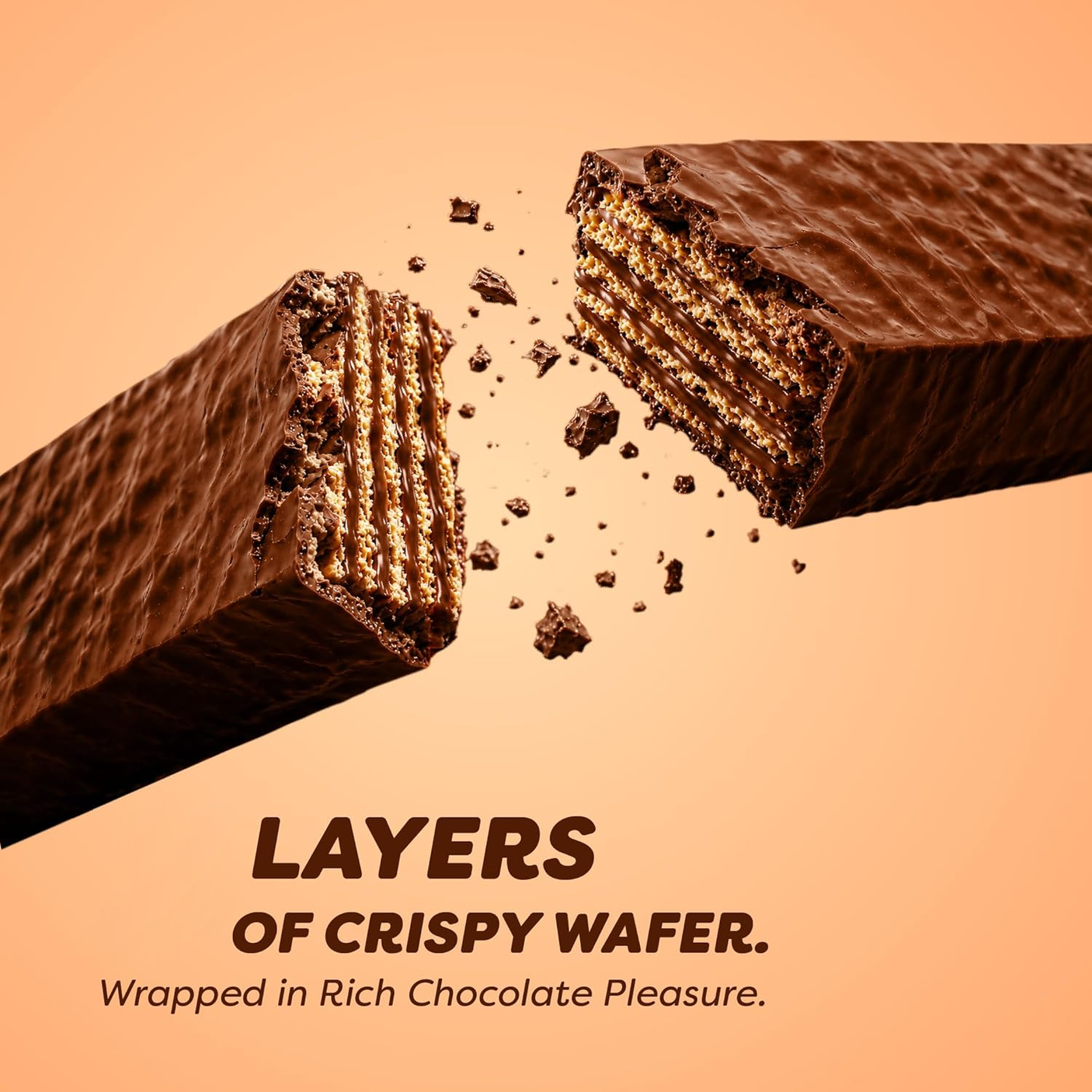 Al-Seedawi Koket De Luxe Chocolate Wafer - 40 x 20g