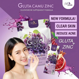 Manee Gluta+ Camu Zinc Plus Grape Flavour - 20 Sachets × 10g