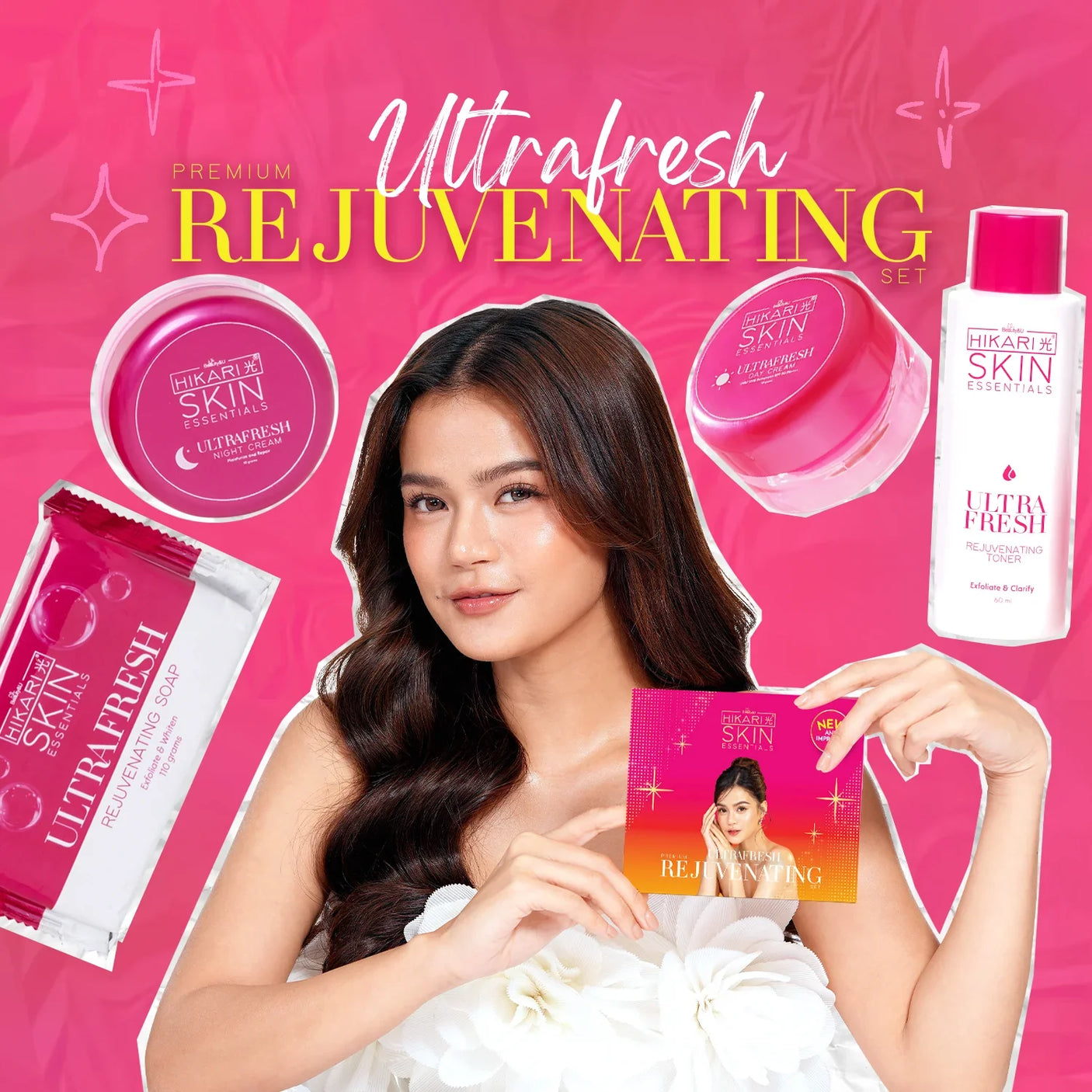 HIKARI Ultra White Premium Rejuvenating Set