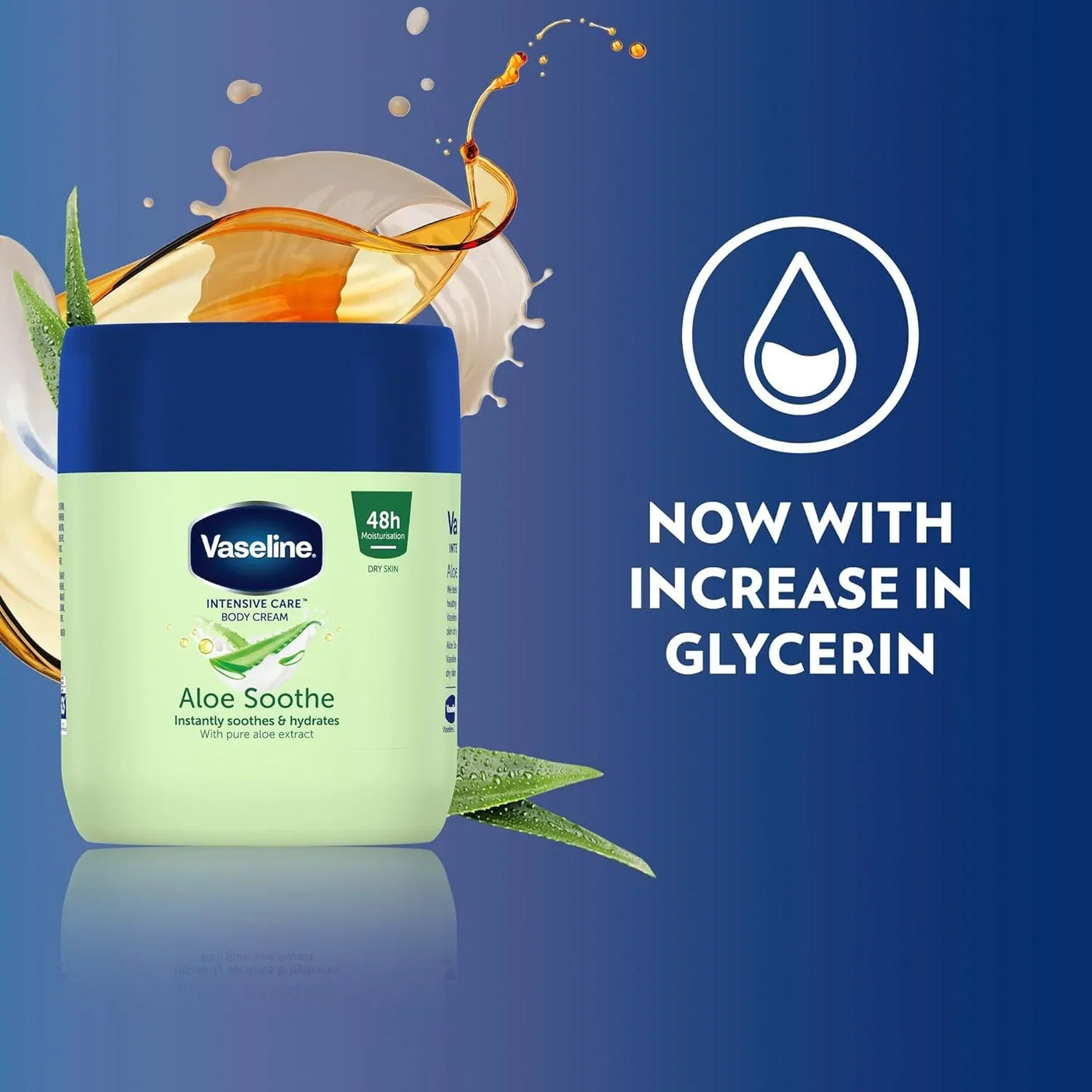 Vaseline Intensive Care Aloe Soothe Body Cream - 400ml