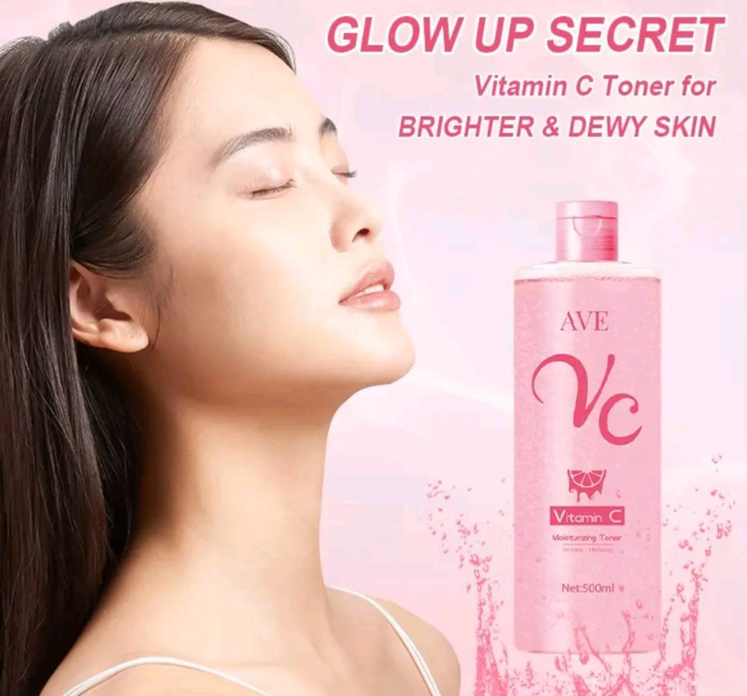 AVE Moisturizing Vitamin C Toner - 500ml (Pink)